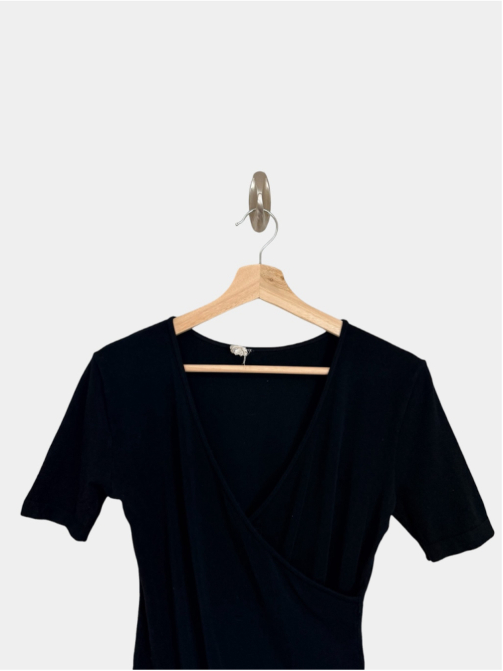 C'EST MOI Cotton Blend Short Sleeves Bodysuit, Casual Top, Sz OS - Picture 7 of 15